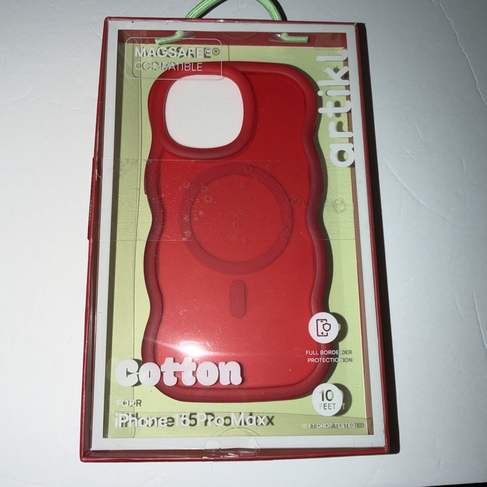 Artikl Cotton iPhone 15 Pro Max MagSafe Red